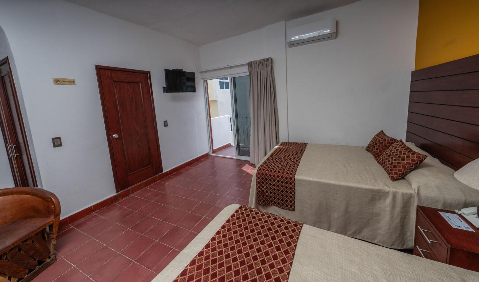 Hotel Encino Malecon Centro Puerto Vallarta Zimmer foto